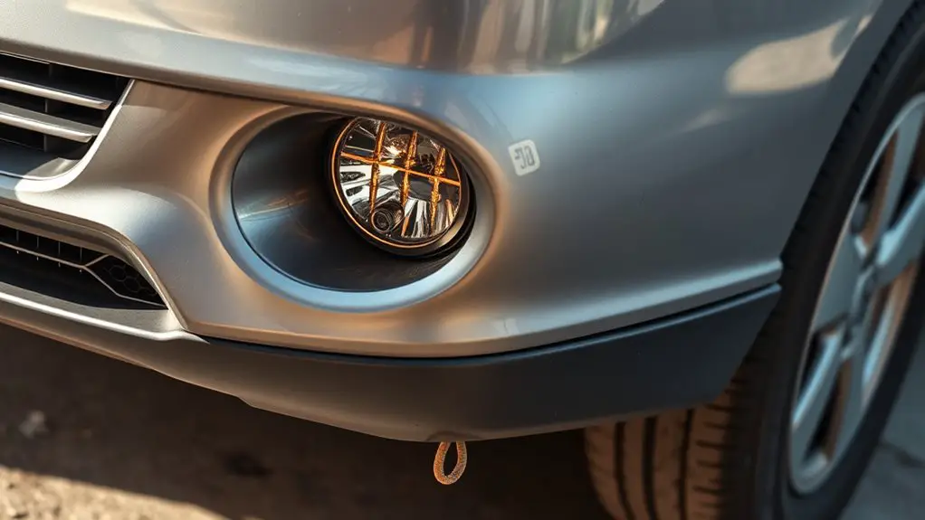 loose bumper affects lighting