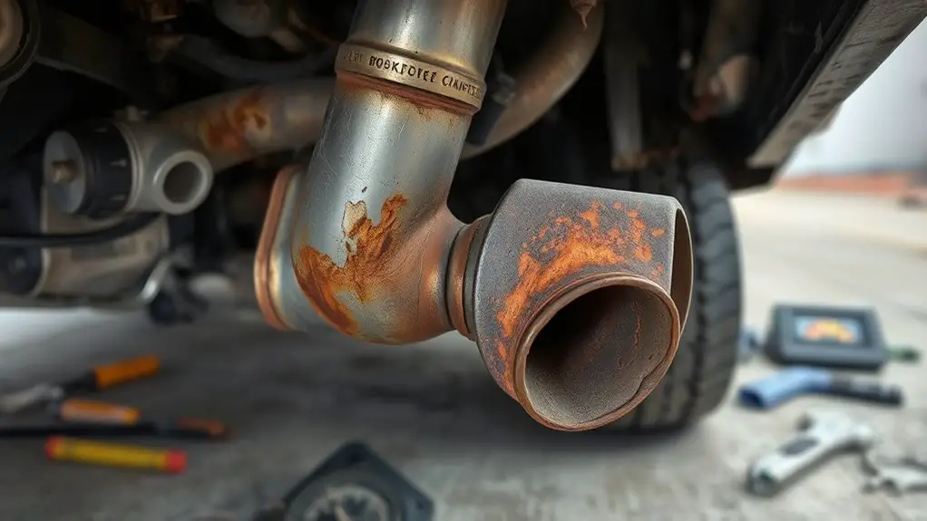 loud exhaust noise symptoms