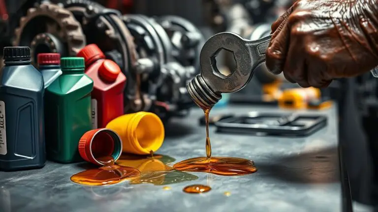 mixing gear oil issues