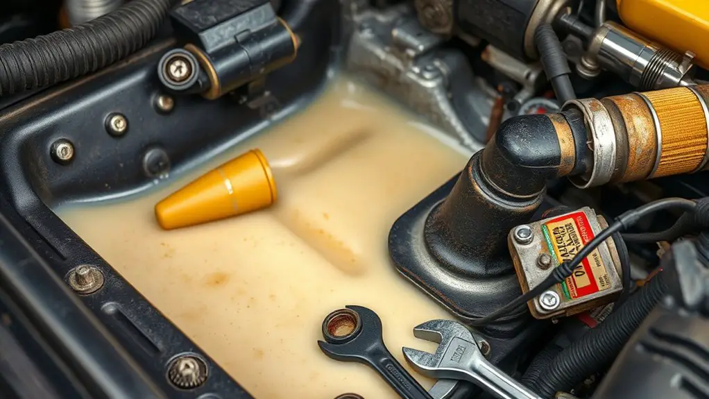 mixing lubrication indicator symptoms