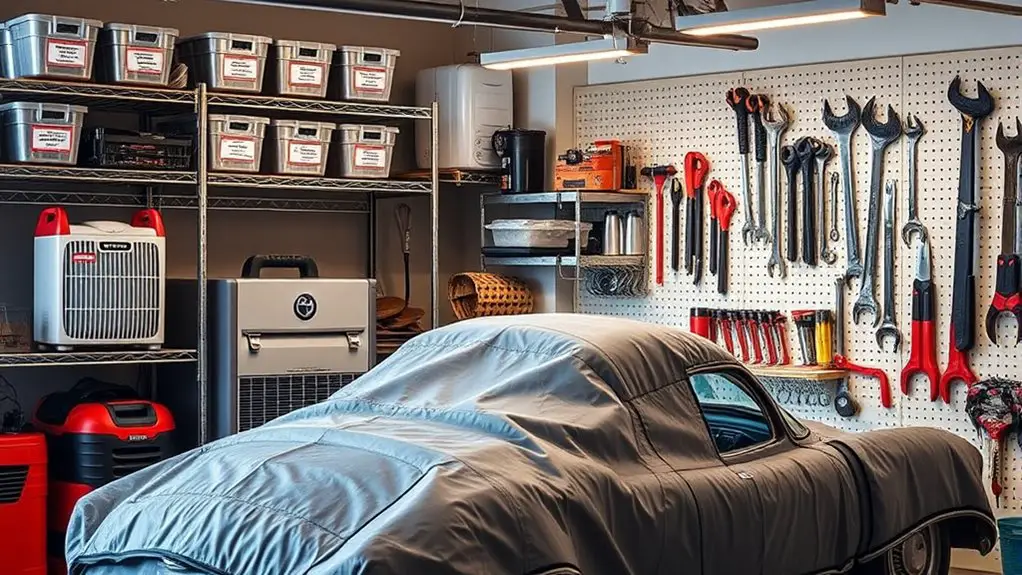 moisture control for storage