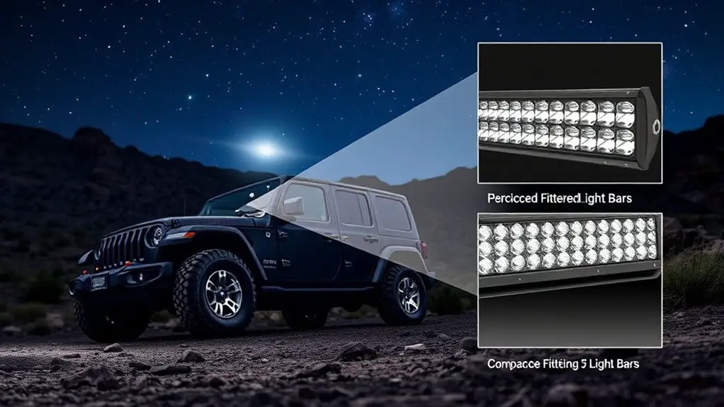 optimized beam patterns for towing
