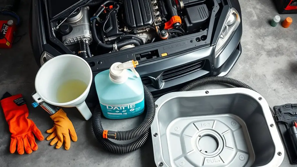 organized coolant system preparation