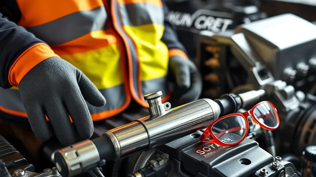 ppe inspection and handling