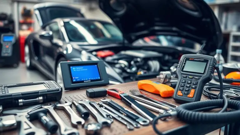 prepare car and tools
