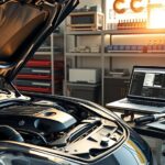 prepare tools and car