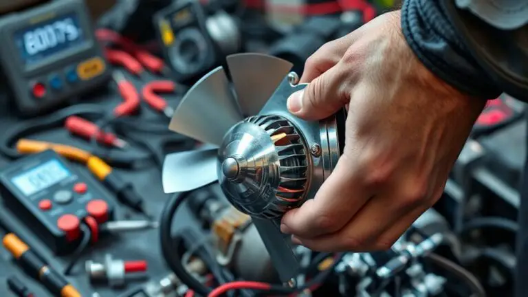 pressure test electrical fan faults