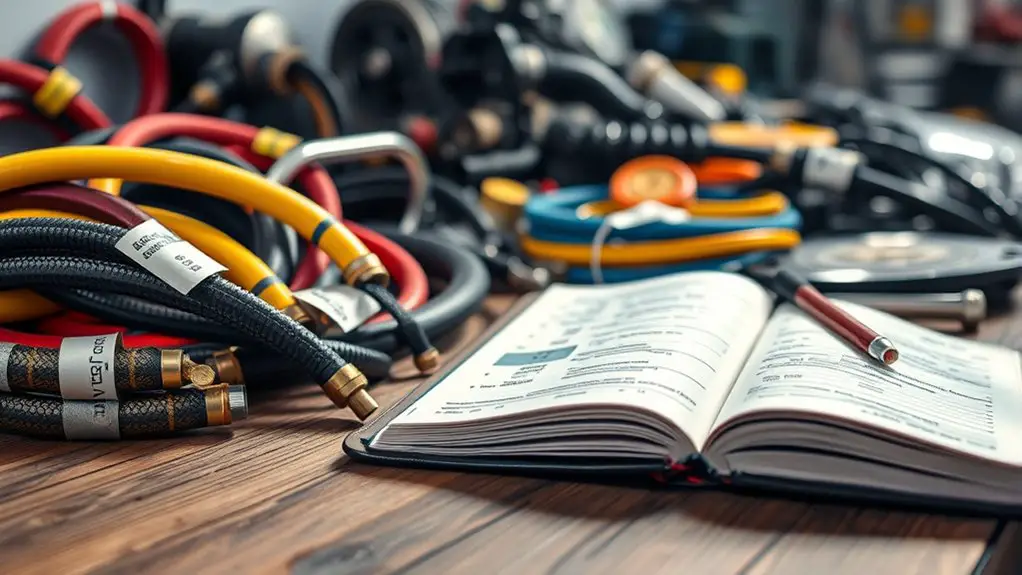 proactive hose maintenance records