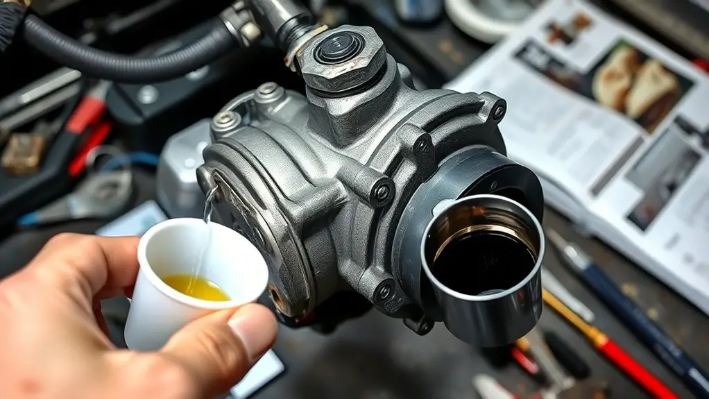 properly prime power steering