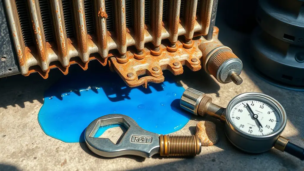 radiator maintenance prevents leaks
