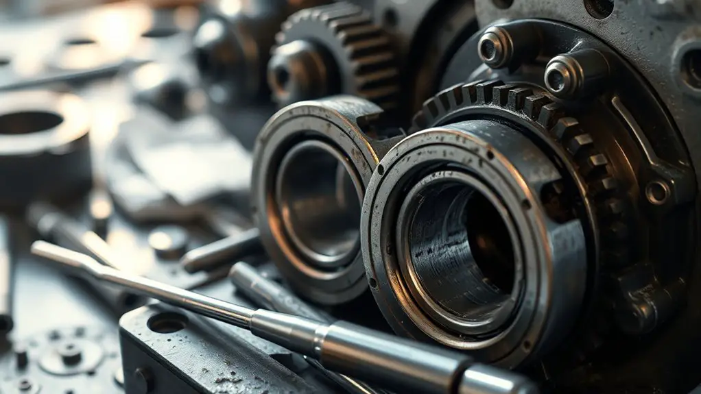 rebuilding gearbox bearings needed