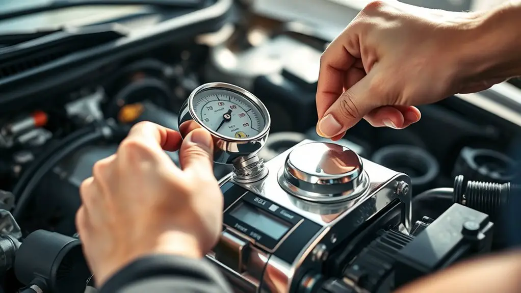 refrigerant inspection and charging