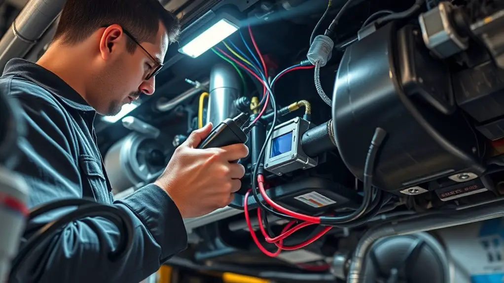 refrigerant leaks cause electrical issues