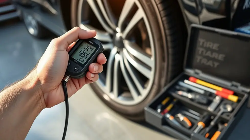 regular tire pressure checks