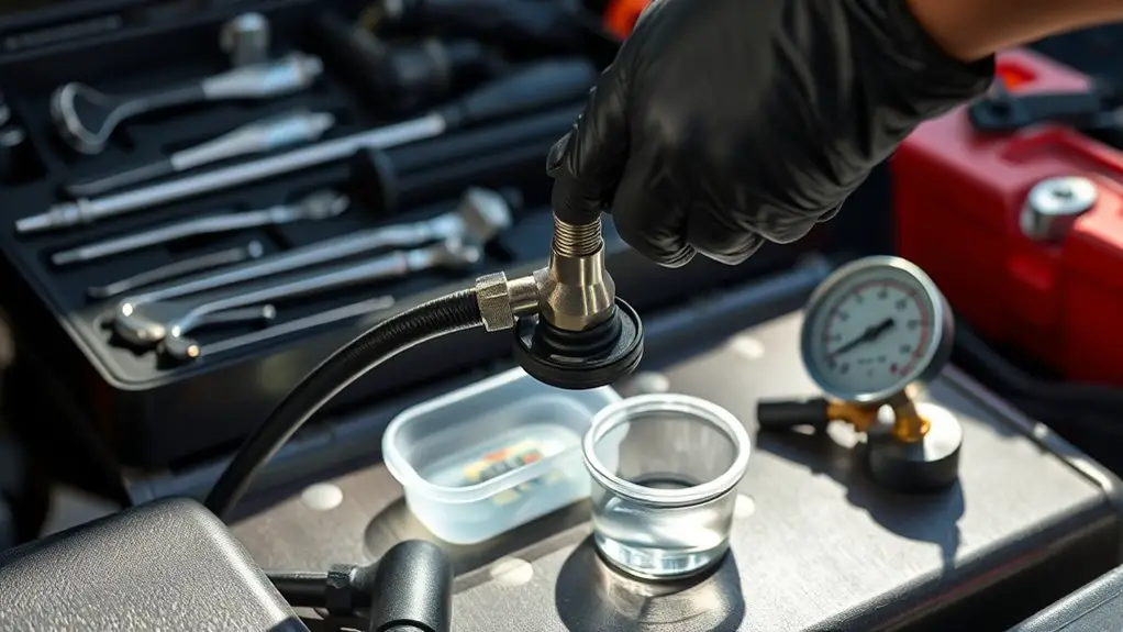 relieve fuel system pressure