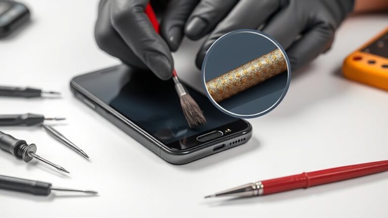 repair corroded charging port
