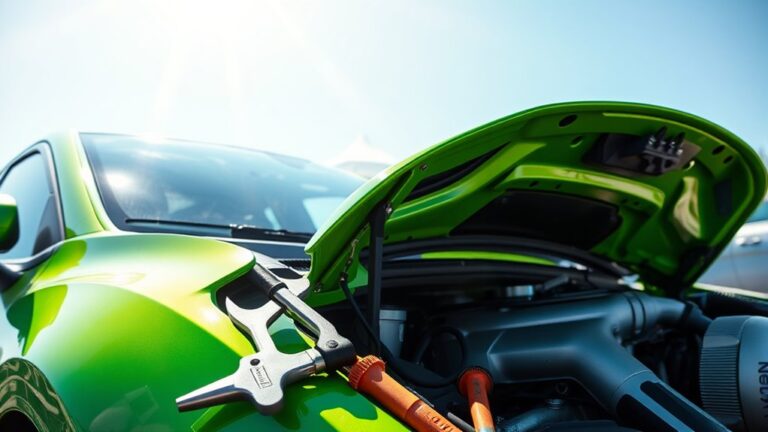 repaired hybrid vehicle oil leaks