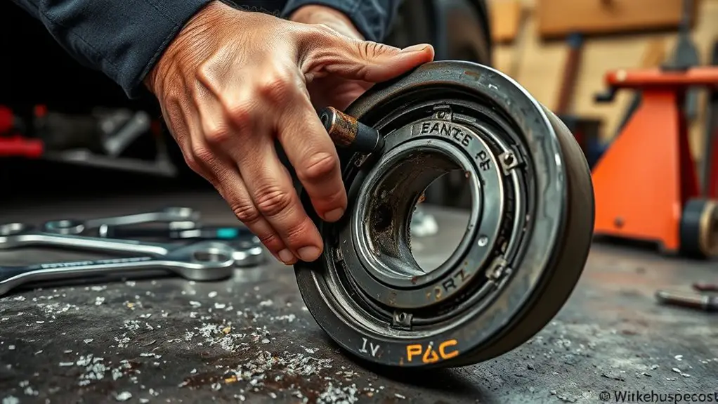 repairing a wheel blowout