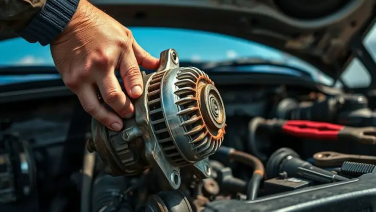 replacing faulty starter motor