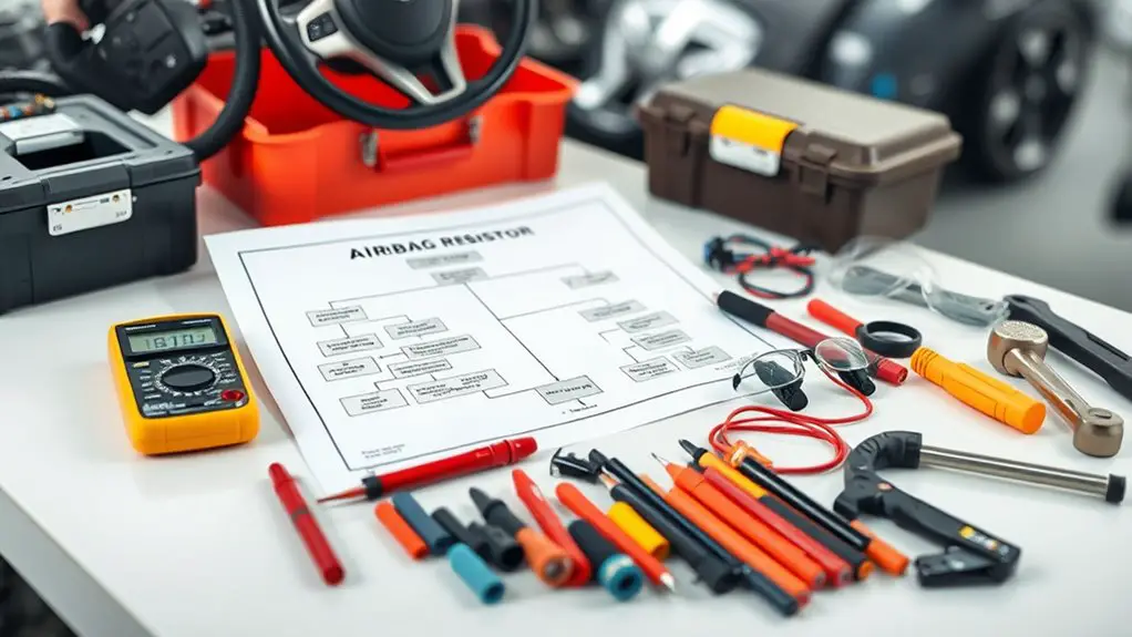 resistor testing equipment checklist