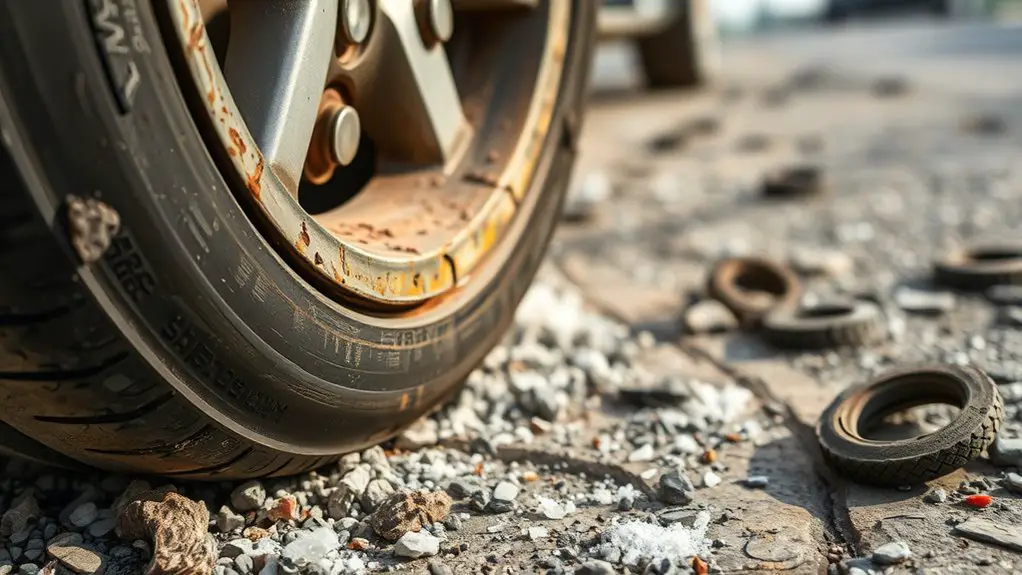 road hazards accelerate corrosion