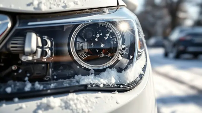 road salt affects headlight aim