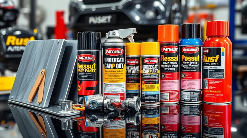 rustproofing material evaluation criteria