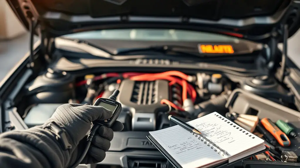 safety precautions before diagnostics