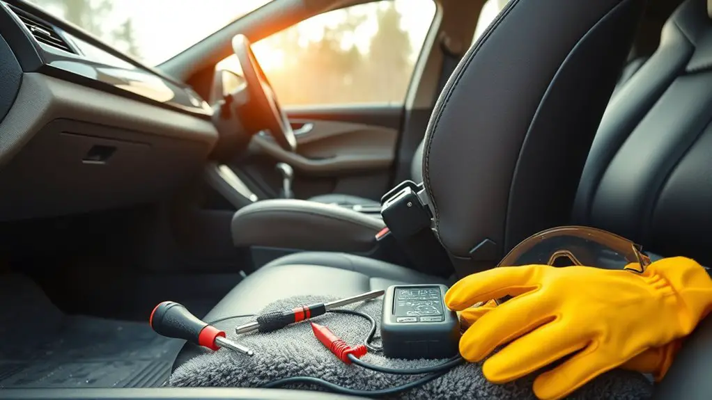 safety precautions for repairs