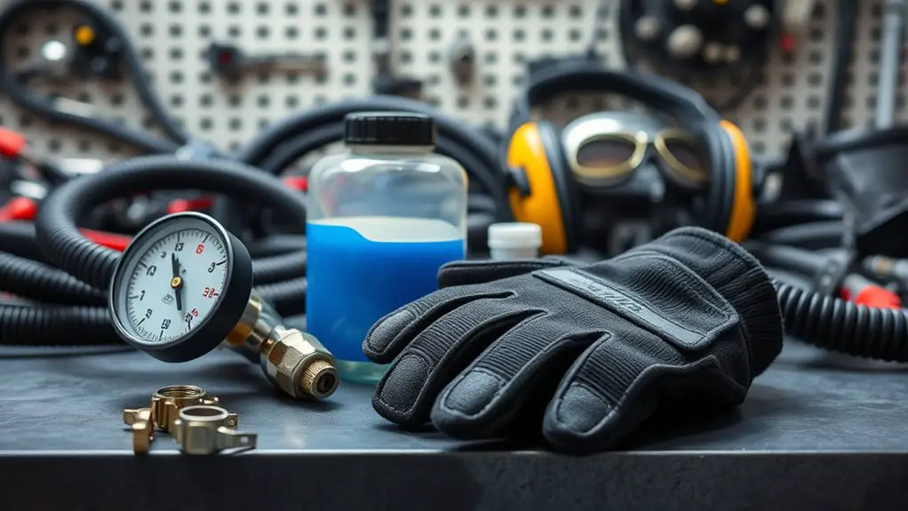 safety tools preparation inspection