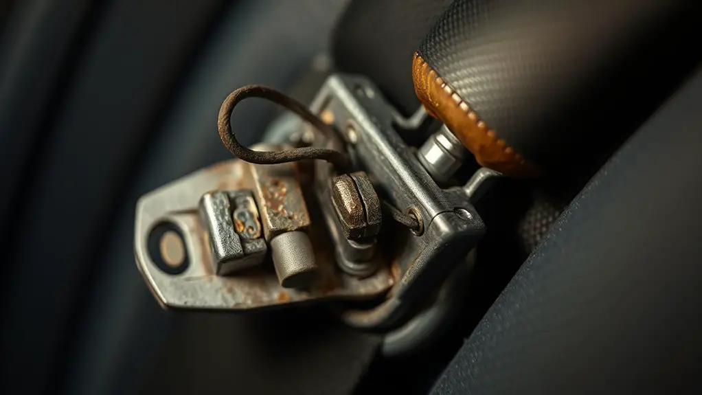 seat belt latch issues