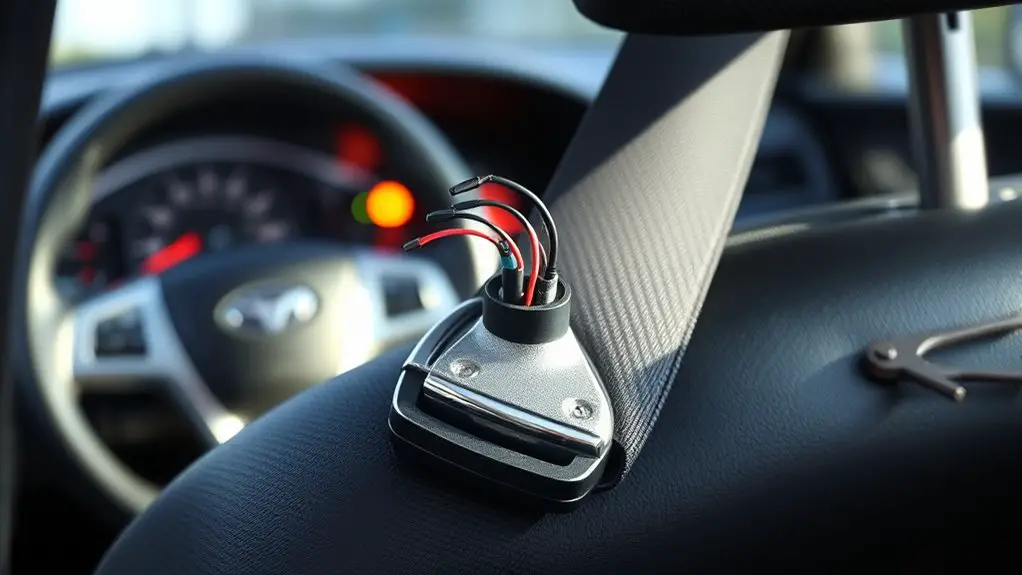 seat belt module replacement needed