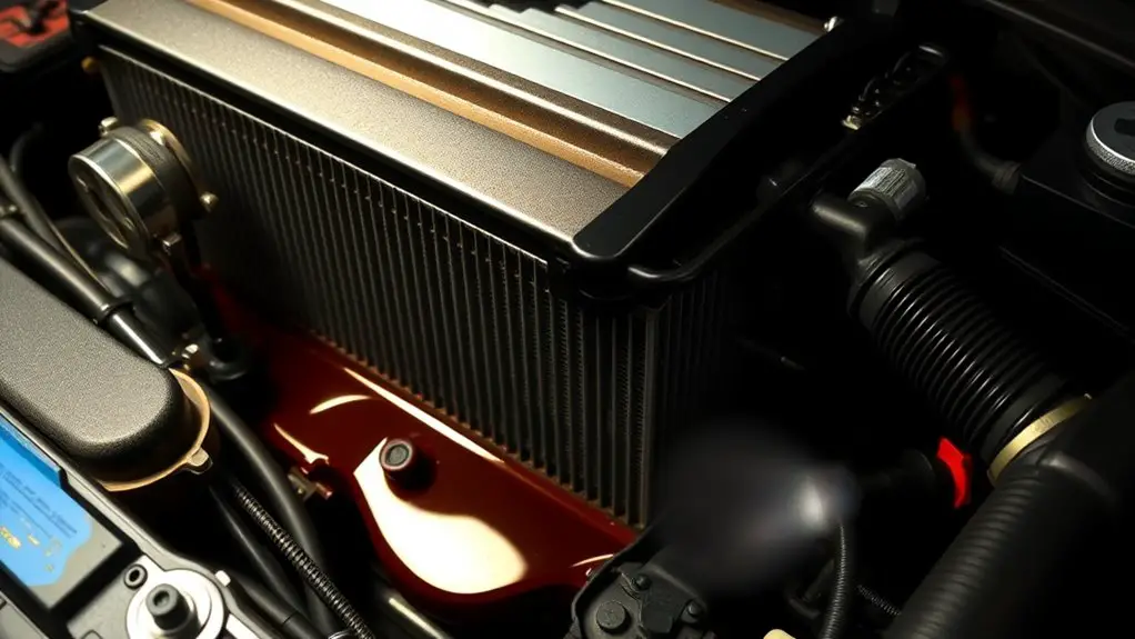 signs of radiator leaks