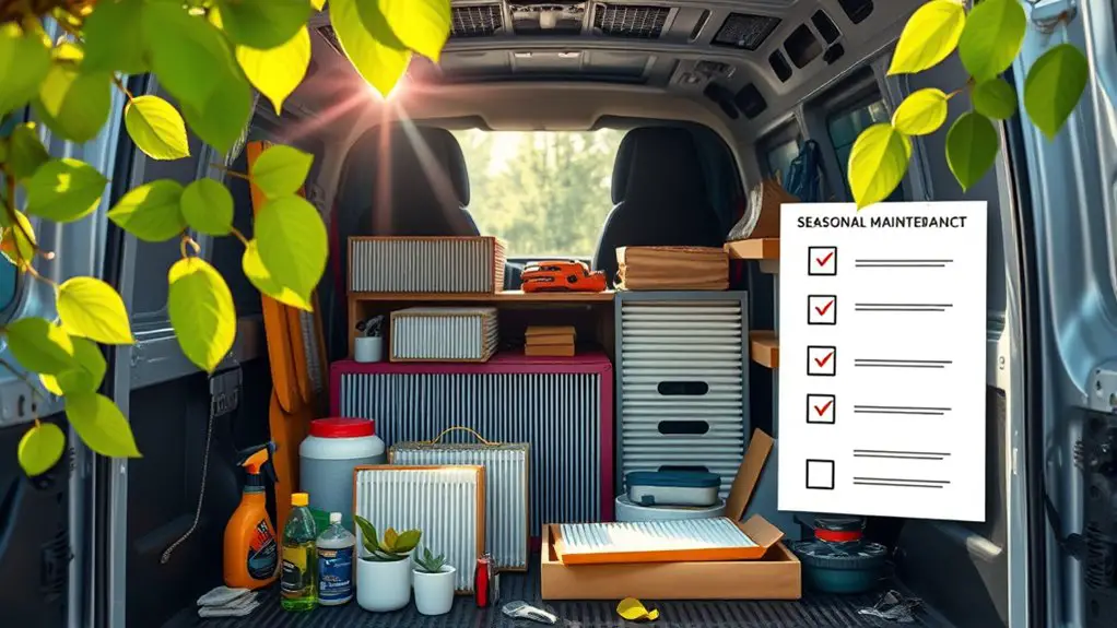 spring filter maintenance checklist