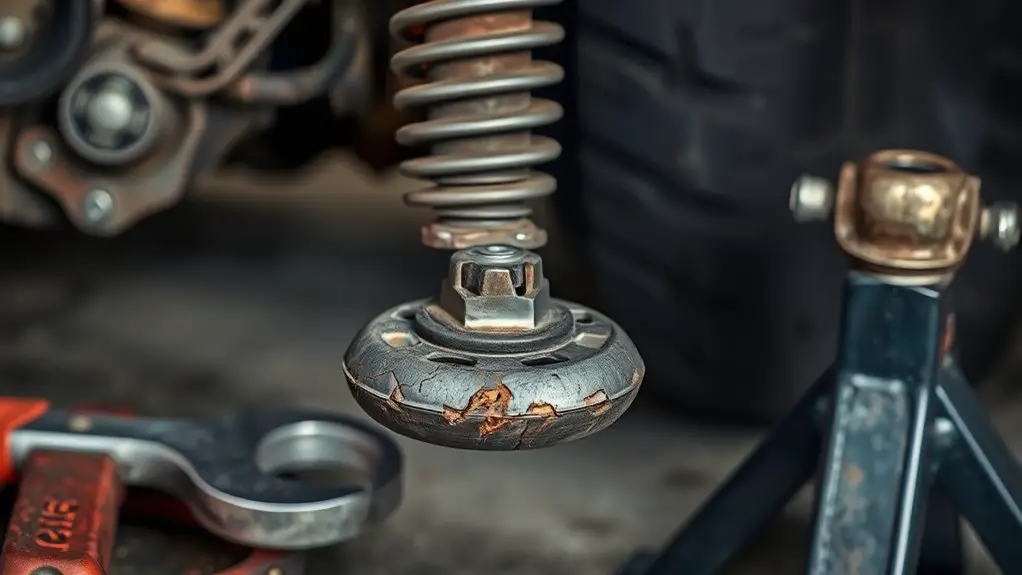 steering knuckle wear indicators