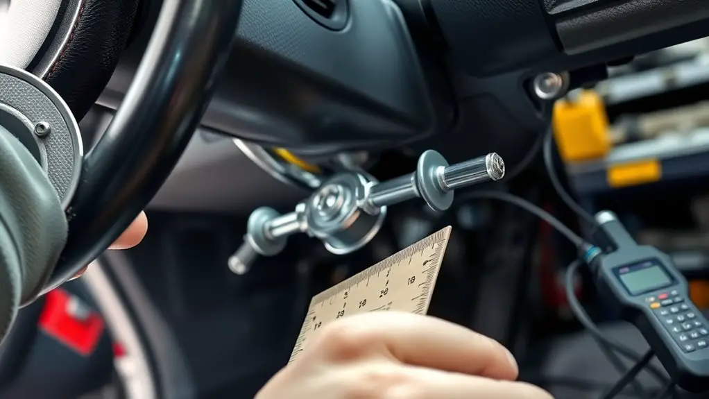 steering rack and column evaluation