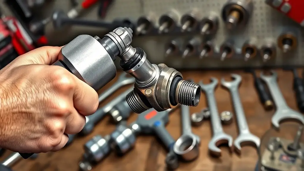 test steering column u joint