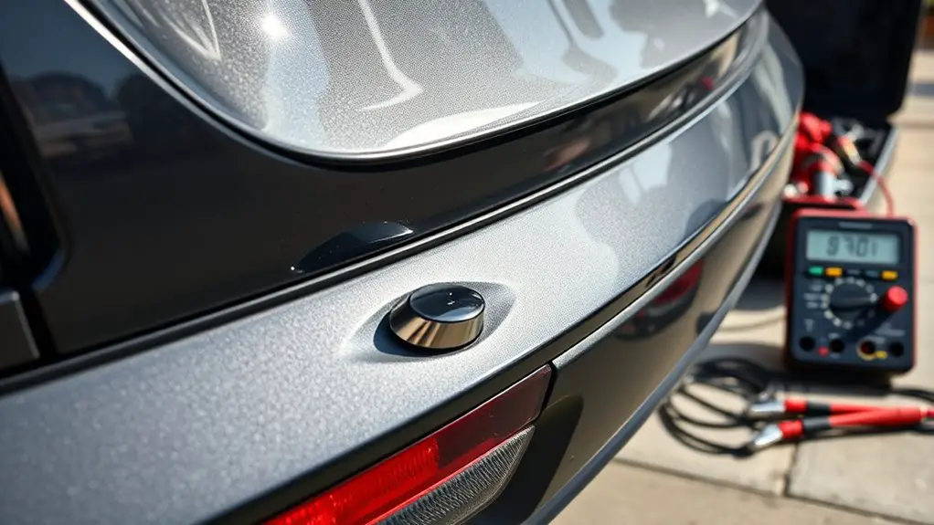 testing and tuning parking sensors