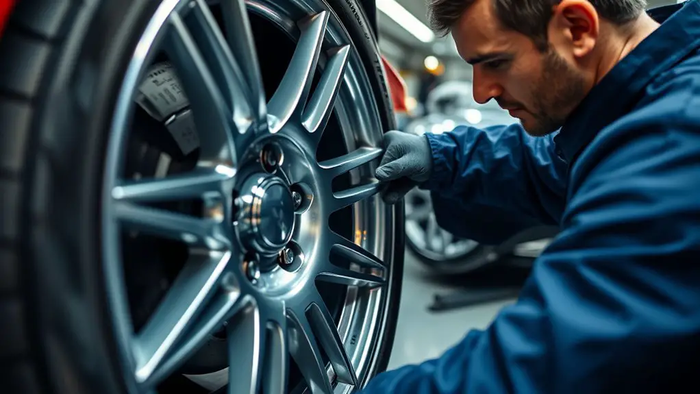 tire and wheel inspection