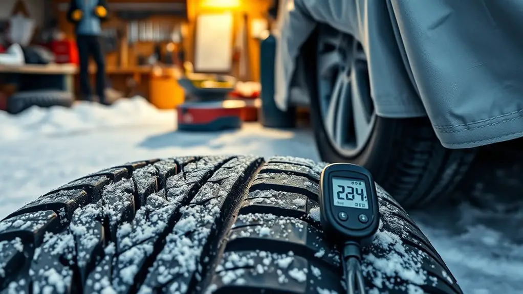 tire inflation for inactivity