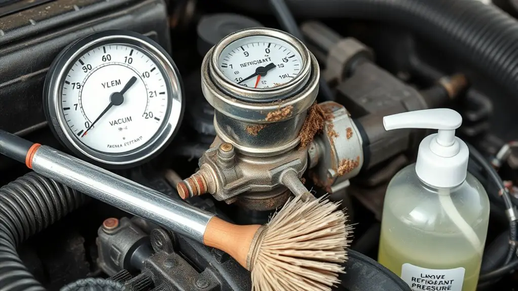 vacuum actuator diagnostics process