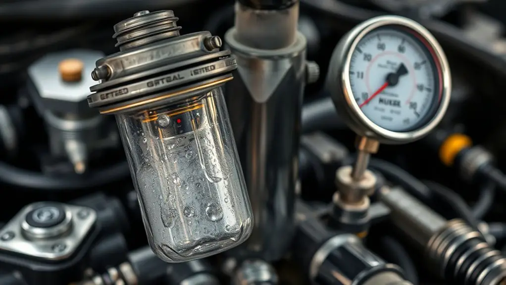 water contamination affects pressure