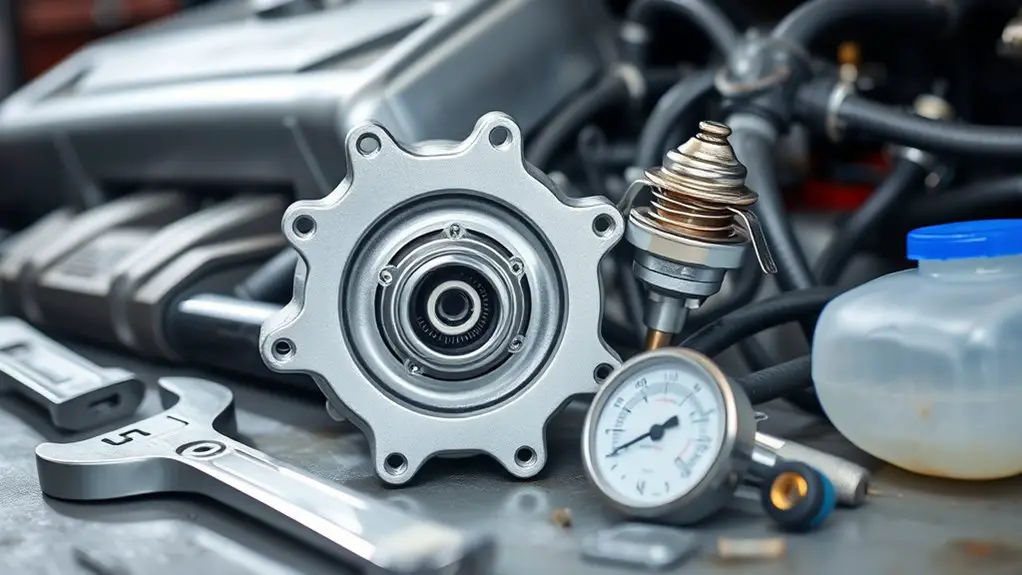 water pump failure symptoms