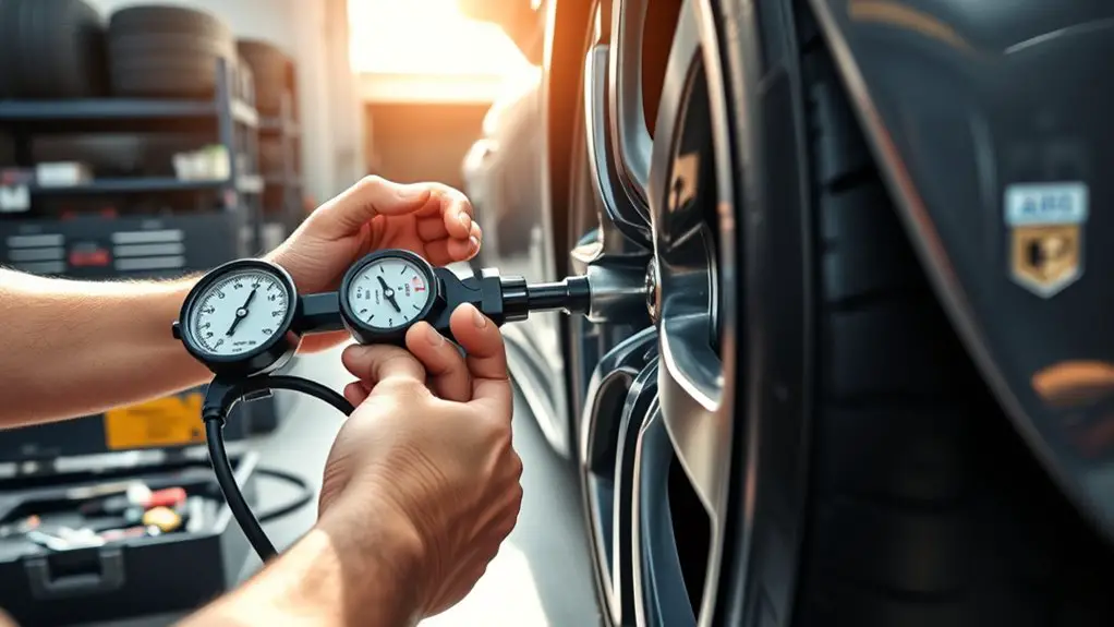 weekly tire pressure checks