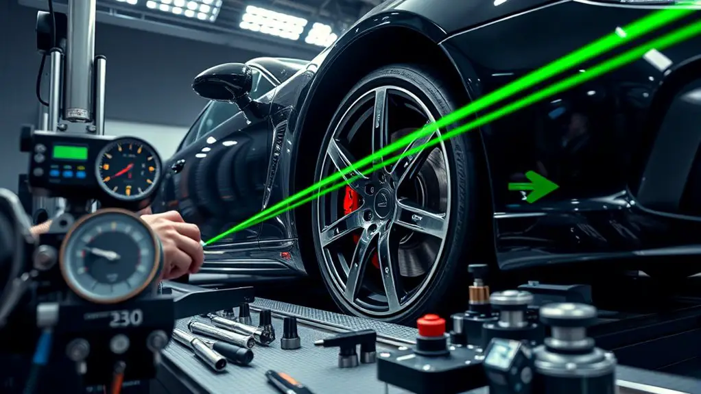wheel alignment adjustment procedures