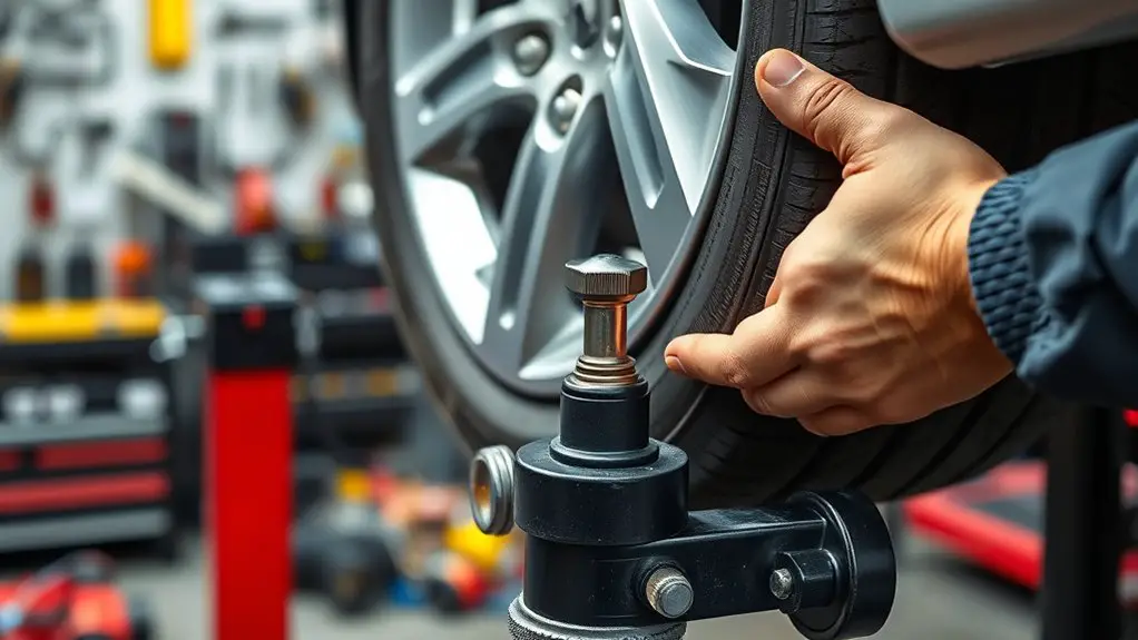 wheel alignment prevents valve failure
