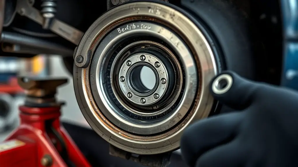 wheel bearings under load