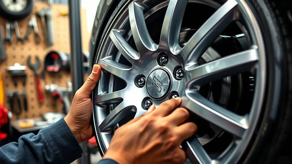 wheel inspection and alignment