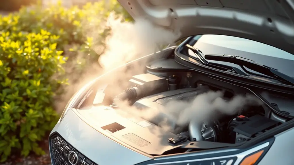 white smoke engine issues