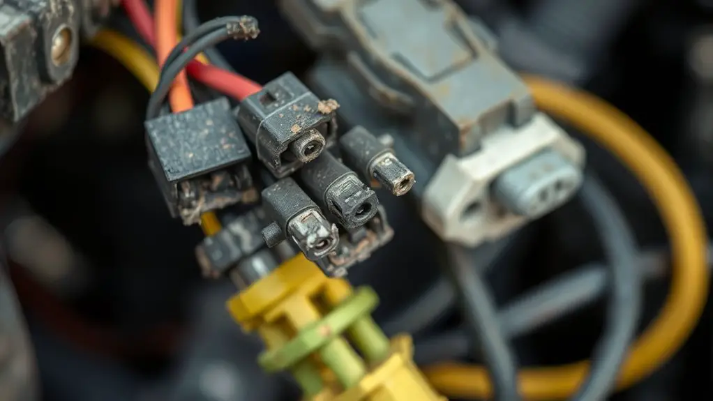 wiring faults causing fault codes